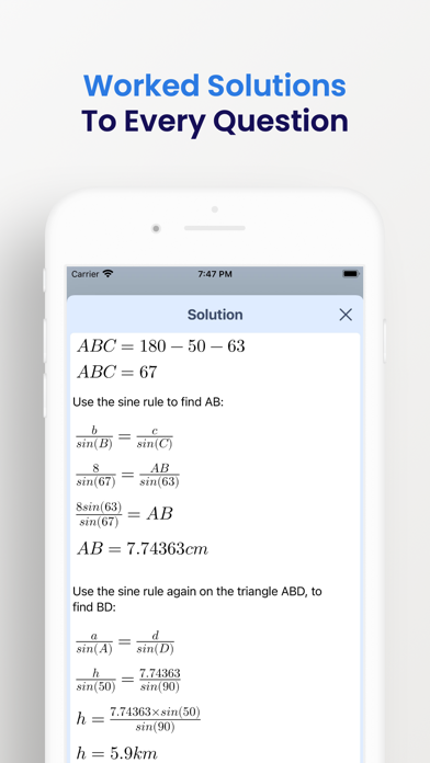 National 5 Maths screenshot 3
